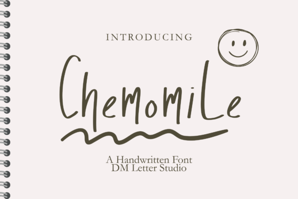 Chemomile: A Handwritten Font for Elegant Editorial Design