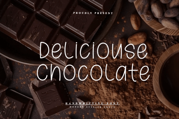 Deliciouse Chocolate: A Graceful Script Font for Elegant Branding