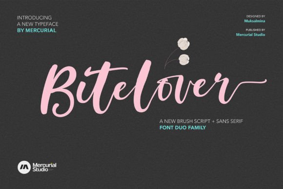 Discover Bitelover: A Charming Font for Modern Design