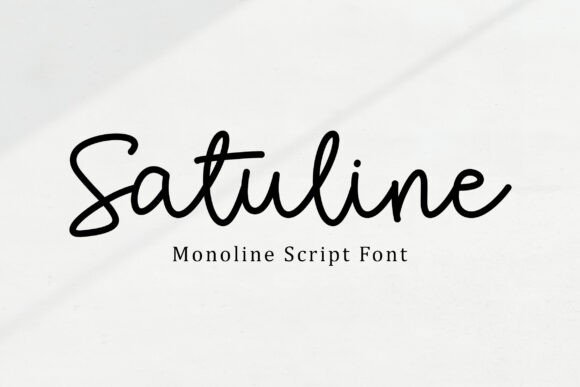 Discovering Satuline: A Font for Elegant Editorial Design