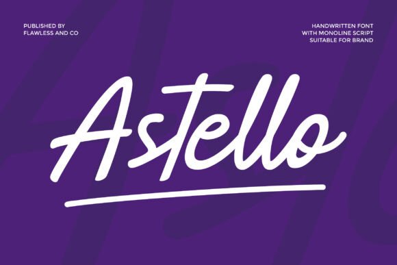 Enhance Your Campaigns with Astello: A Versatile Handwritten Font