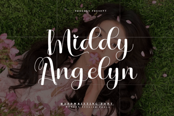 Enhance Your Editorial Design with Middy Angelyn Font