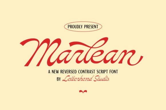 Enhancing Web Design with Marlean: A Charming Script Font