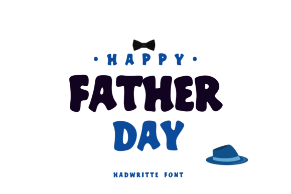 Happy Father Day: A Handwritten Font for Creative Web Design