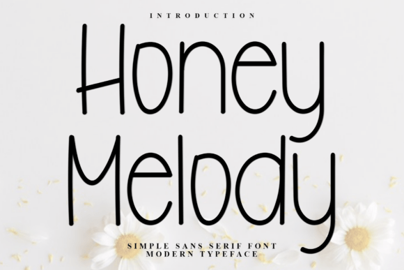 Honey Melody: A Festive Font for Enchanting Designs