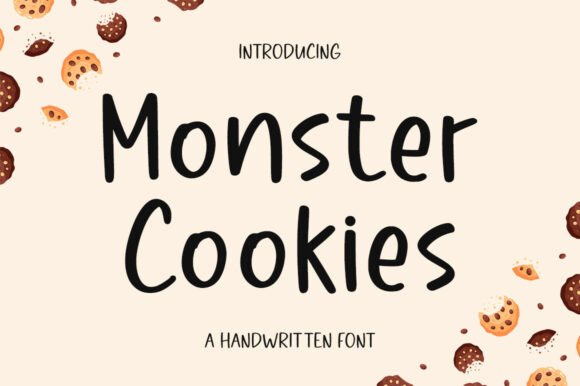 Introducing Monster Cookies: A Graceful Script Font for Editorial Design