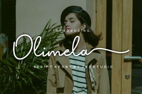 Olimela: A Script Font with Elegance and Charm