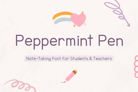 Peppermint Pen: A Handwritten Font for Engaging Web Design