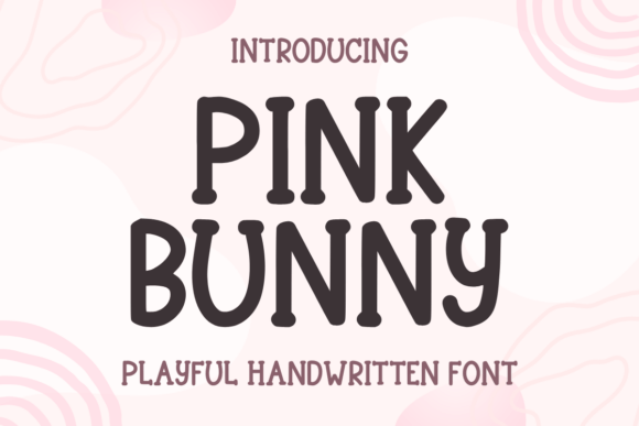 Pink Bunny: A Playful Handwritten Font for Creative Web Design