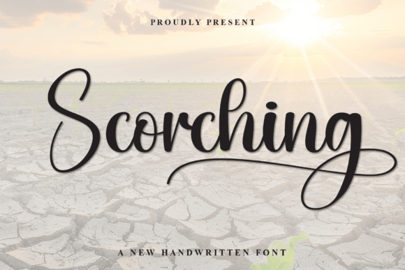 Scorching: A Handwritten Font for Eye-Catching Campaigns