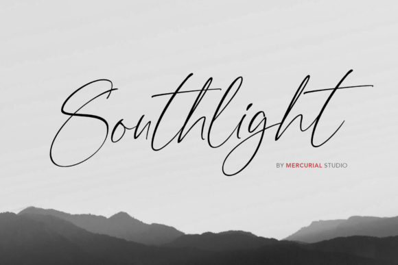 Southlight: A Stylish Script Font for Modern Web Design