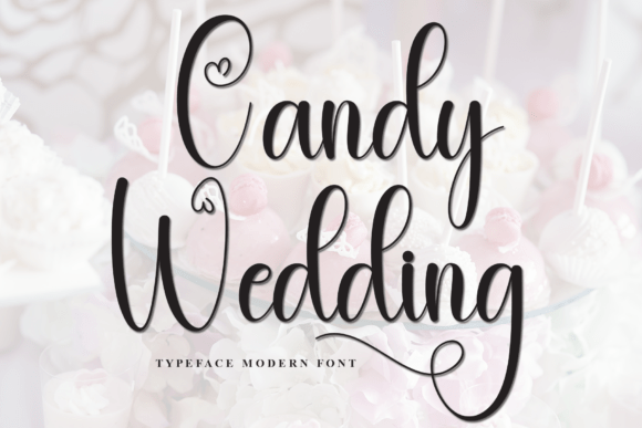 Transform Your Brand with Candy Wedding Font
