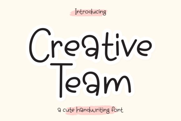 Transform Your Brand with Creative Team Font
