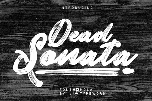 Transform Your Brand with Dead Sonata: A Graceful Script Font