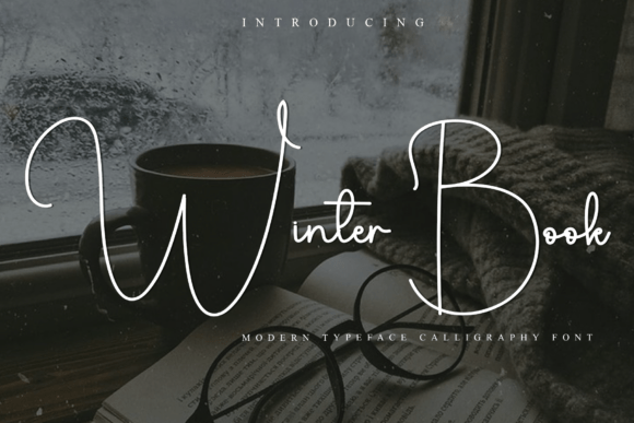 Winter Book: A Festive Typeface for Holiday Branding