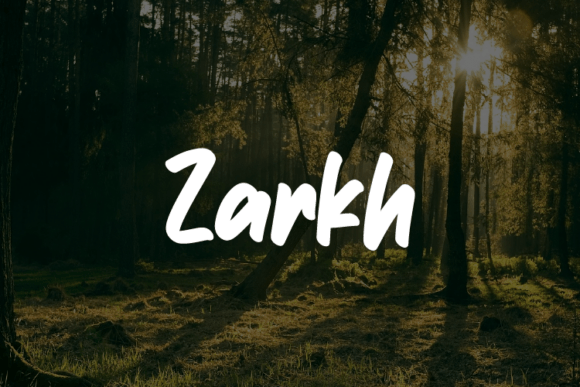 Zarkh: Elevate Your Brand with This Elegant Modern Font
